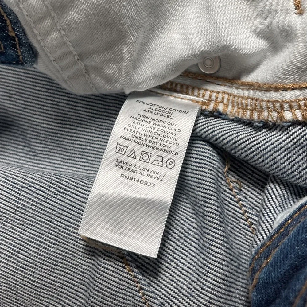 LOFT Women's Jeans The Barrel Denim Casual  34_18 Blue